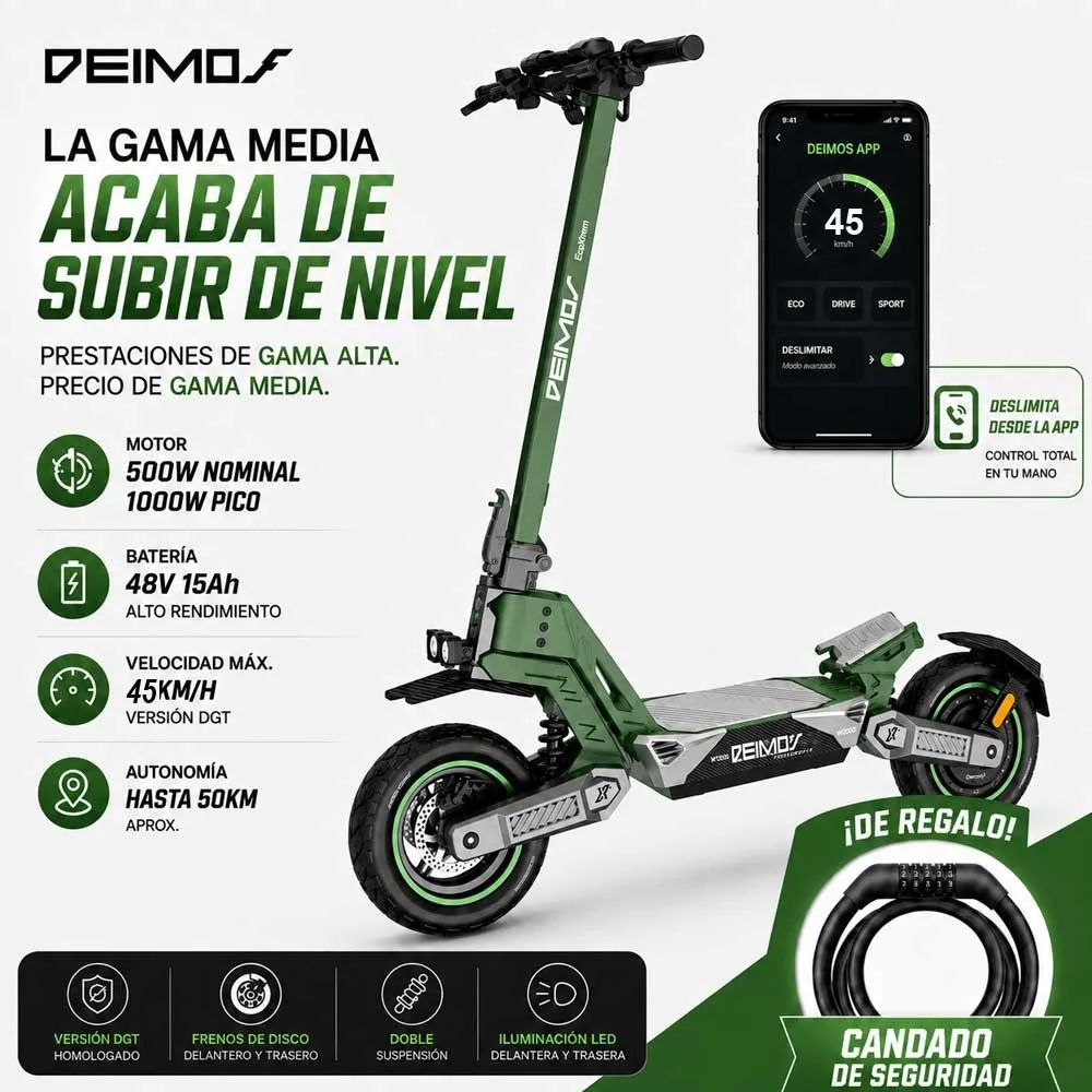 Ecoxtrem Deimos DGT – Verde