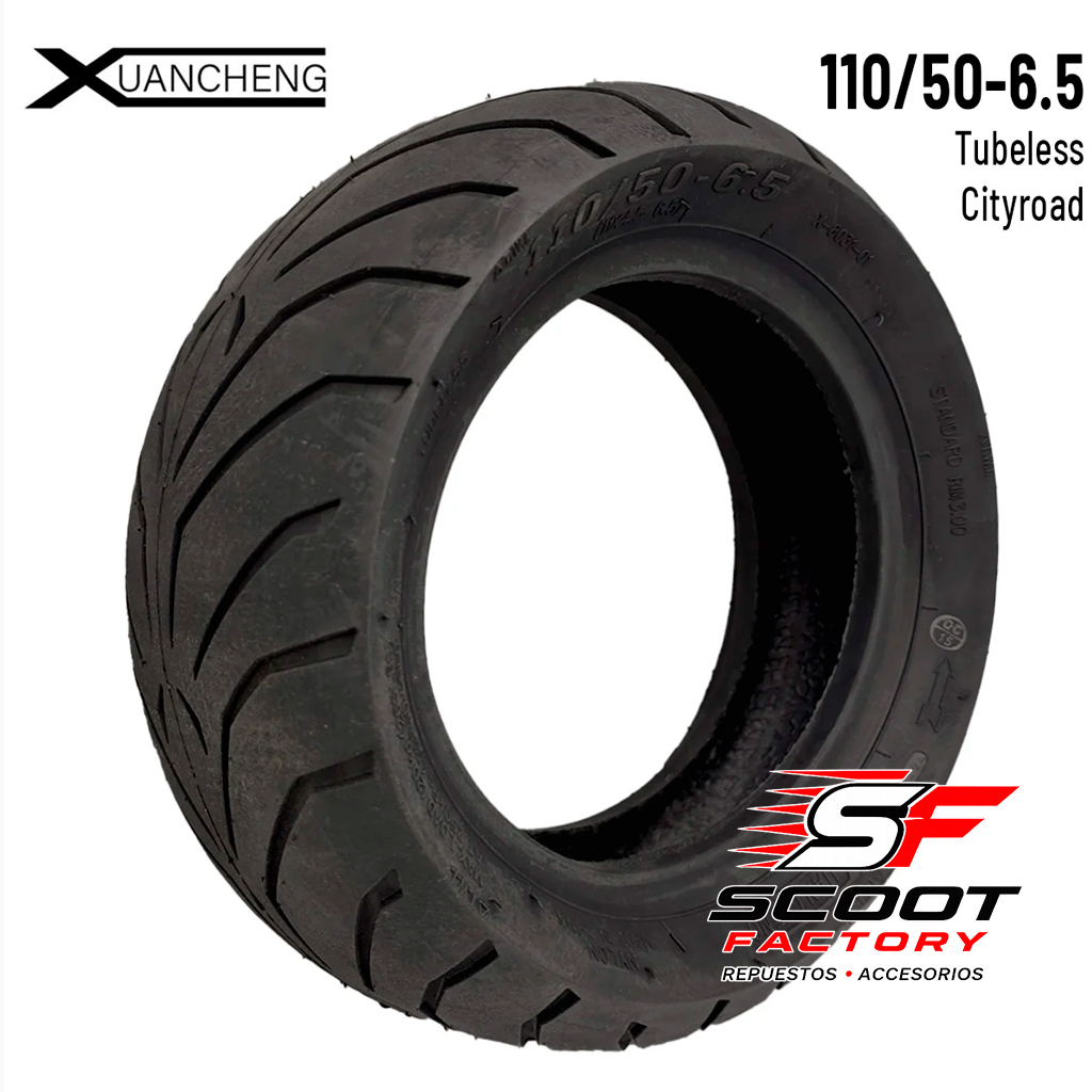 Rueda Cubierta 110/50-6,5 Tubeless
