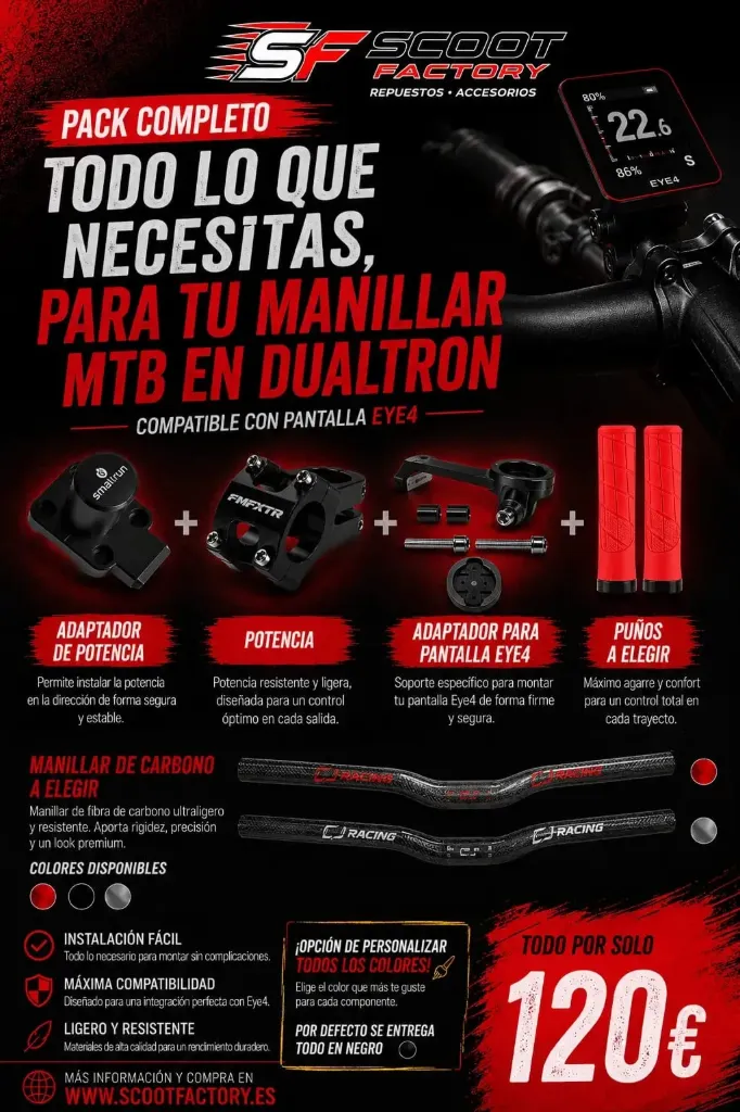 KIT MANILLAR CARBONO COMPLETO MINIMOTORS