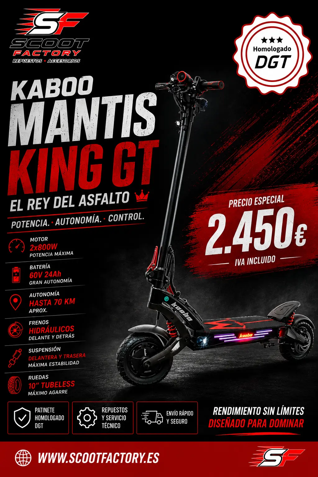 Kaboo Mantis King GT (DGT)