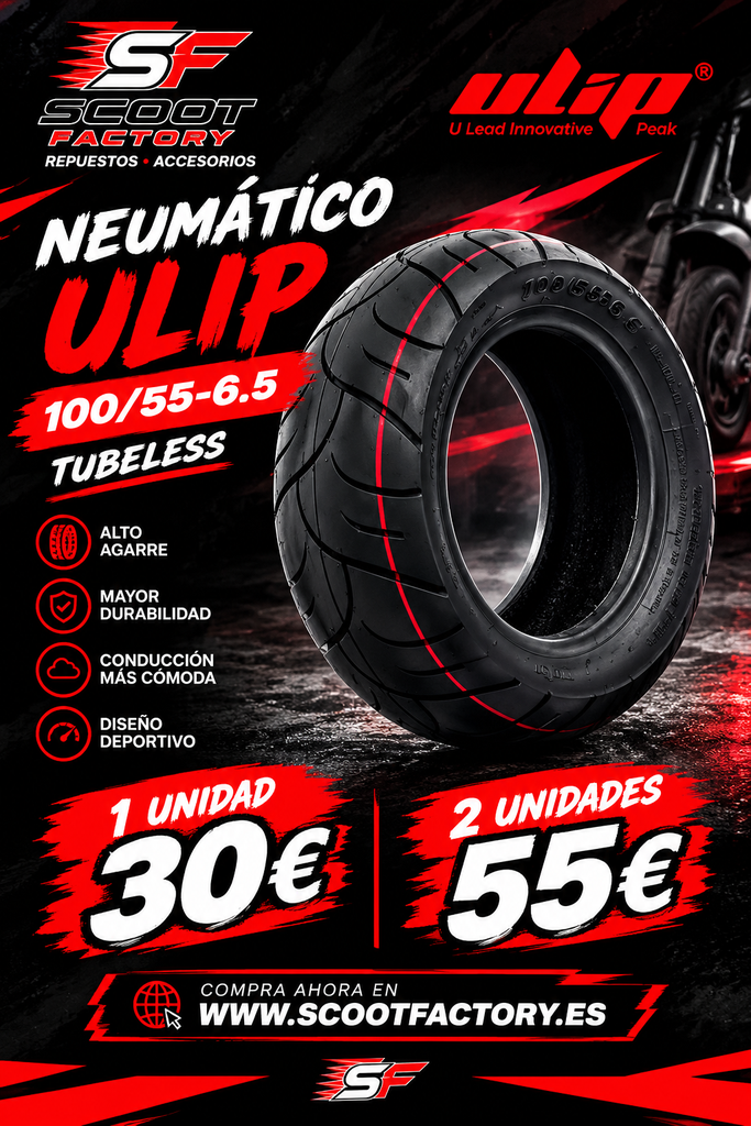 Neumático Ulip 100/55-6.5