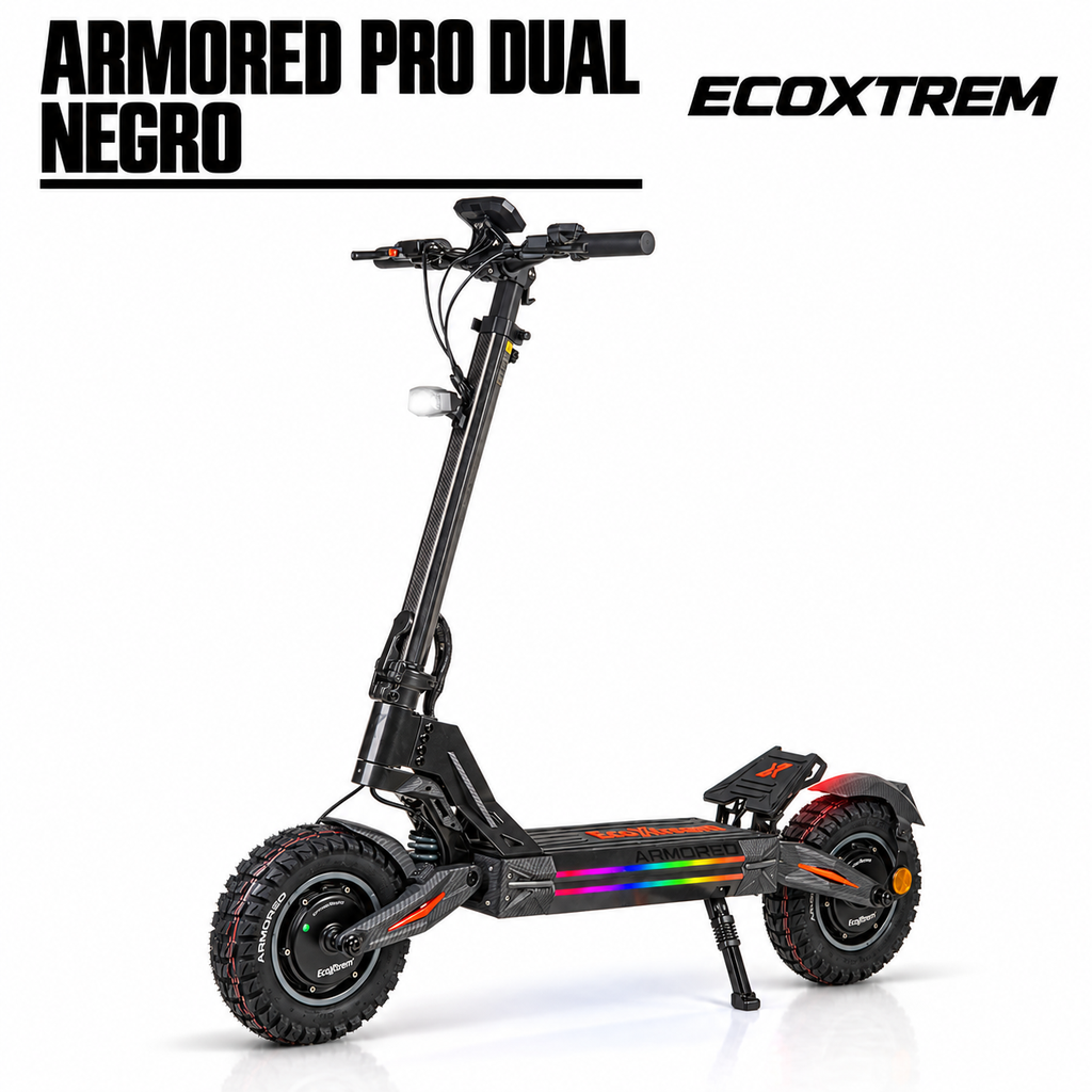 Ecoxtrem Armored PRO Dual 24 Ah – DGT Homologado 2027 (Rojo)