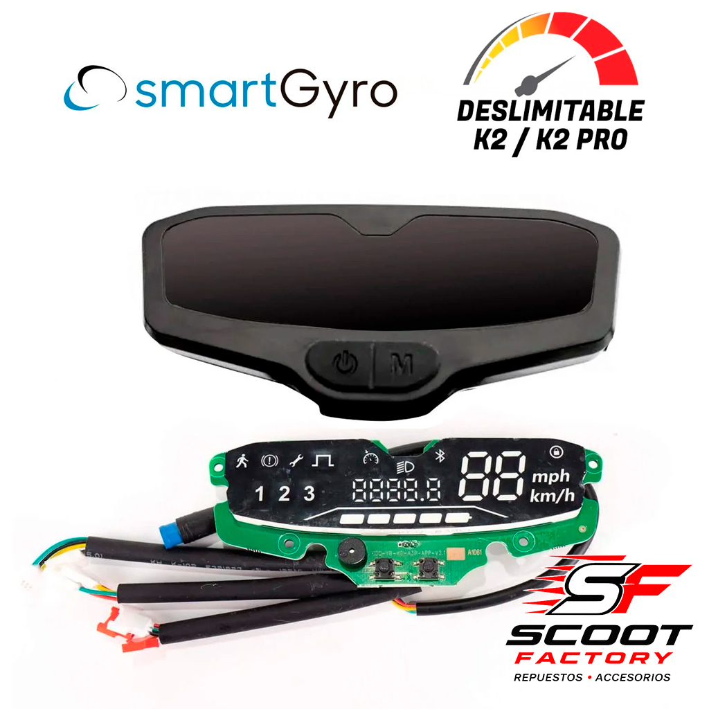 Display para Smartgyro K2 (DESLIMITABLE)