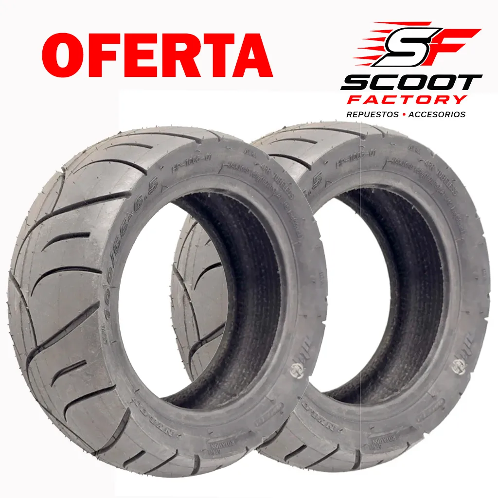 X2 Rueda Cubierta 100/55-6,5 Tubeless
