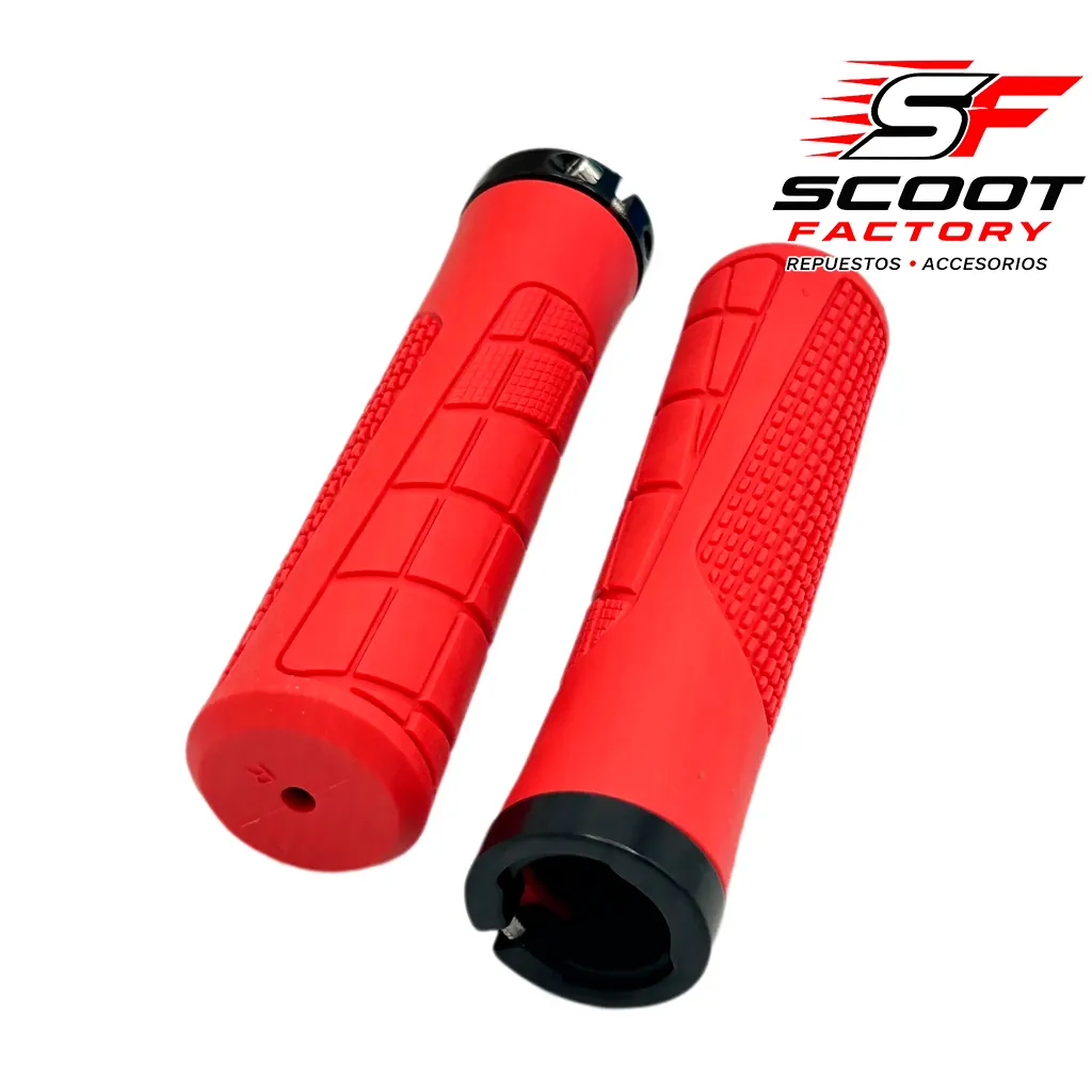 Puño genérico para patinete-Rojo