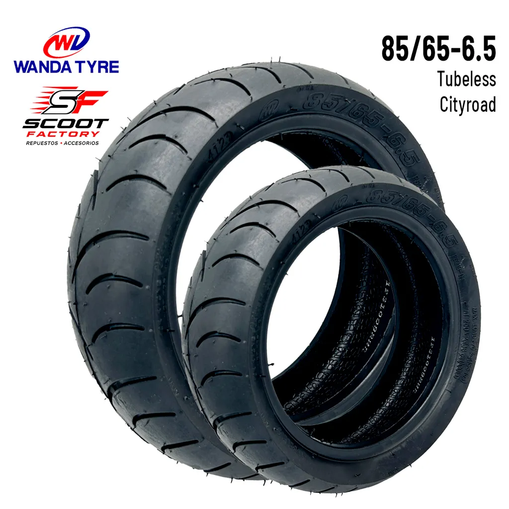 x2 Neumático 85/65-6,5 Tubeless